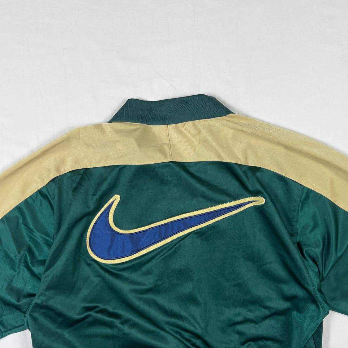 90‘s 나이키 nike 베스킷볼 빅스우시 반팔집업 저지 상품이미지5