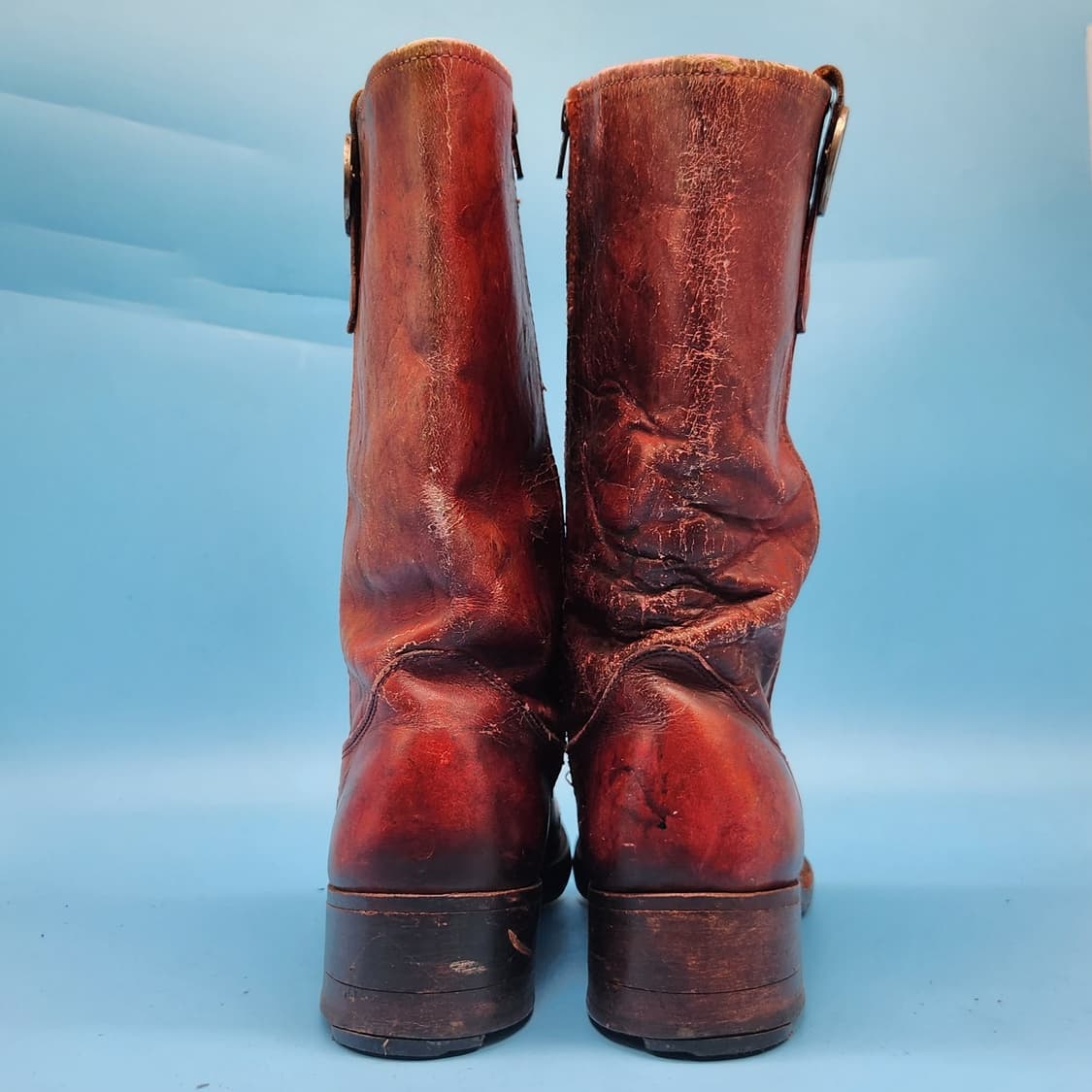 H 할리데이비슨 남성키높이 가죽 부츠 255 굽5.5 상품이미지4