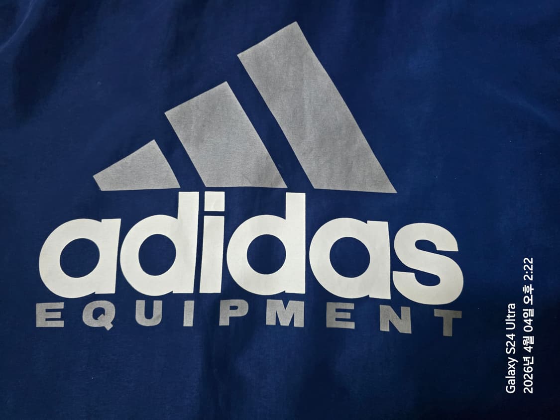 아디다스 이큅먼트 빅로고 바람막이 100사이즈 상품이미지6