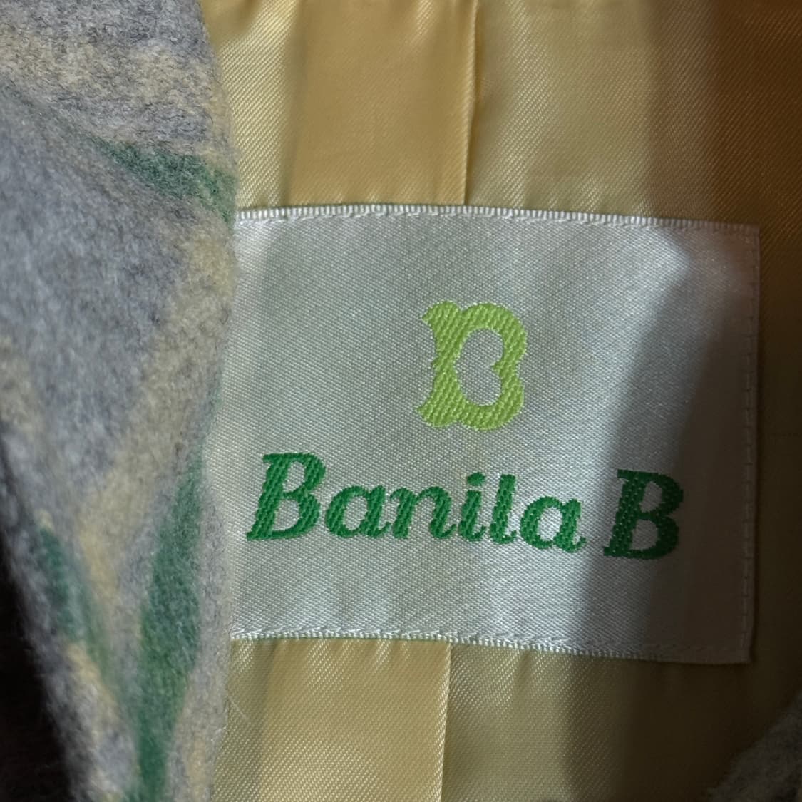 빈티지 체크 후드 떡볶이 롱코트 상품이미지5