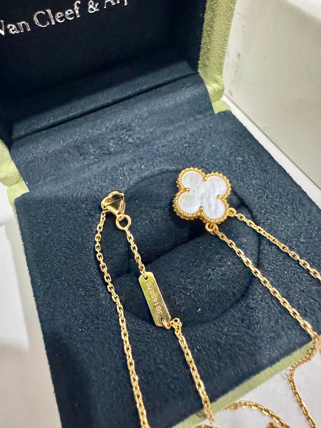 반클리프 아펠 빈티지 알함브라 목걸이 정품 상품이미지1