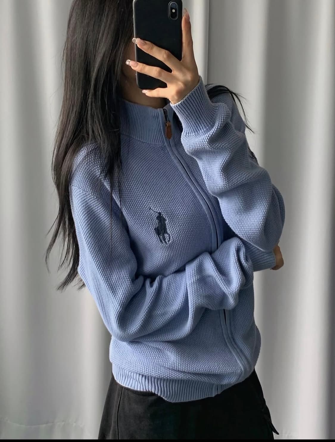 폴로 랄프로렌 니트집업 상품이미지2