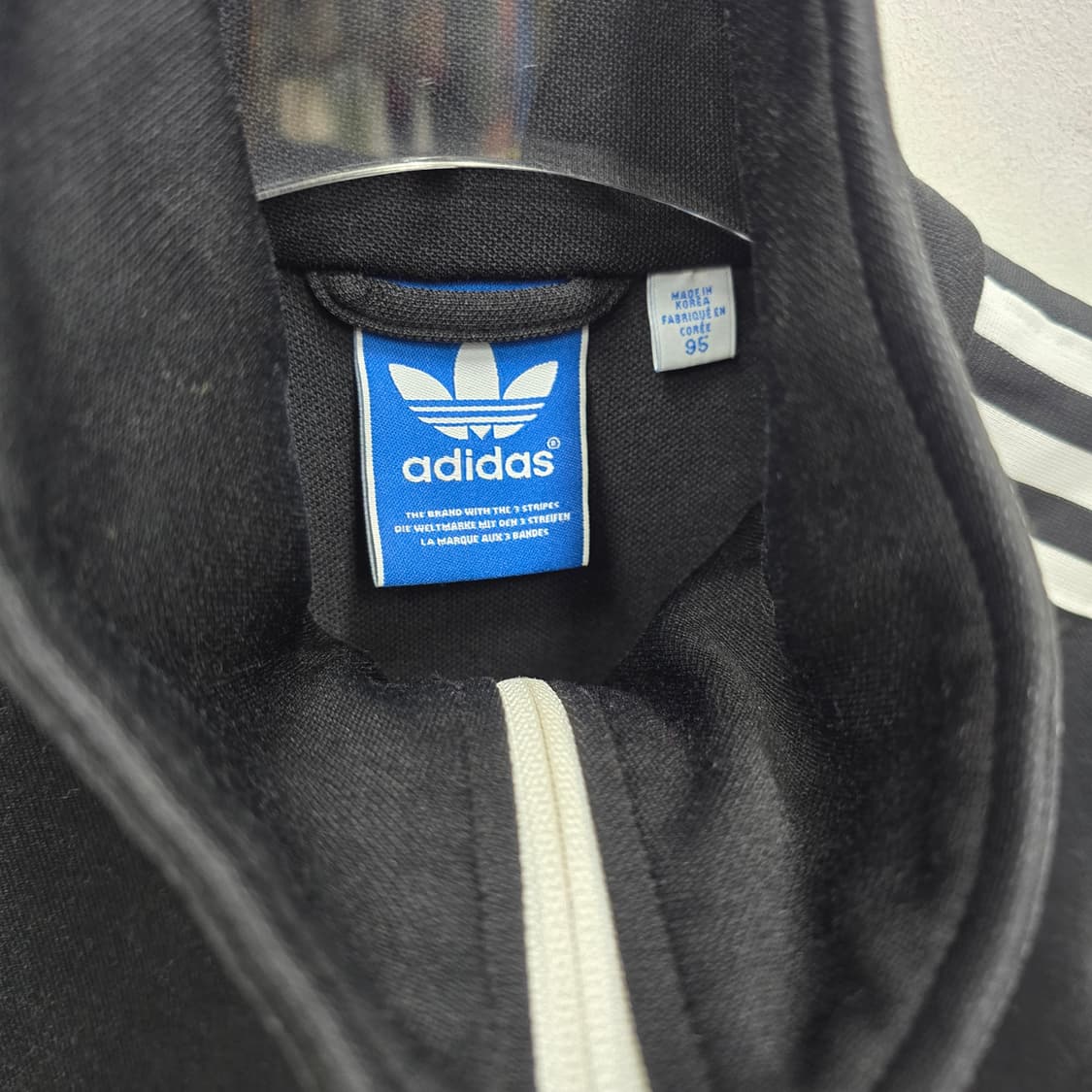 아디다스 삼선 블랙 파이어버드 트랙탑 져지 상품이미지4
