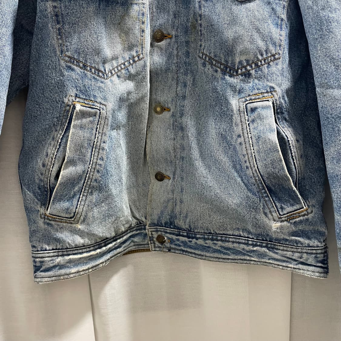 chaps ralph lauren/ 블랑켓 라이너 데님 자켓/ M 상품이미지6