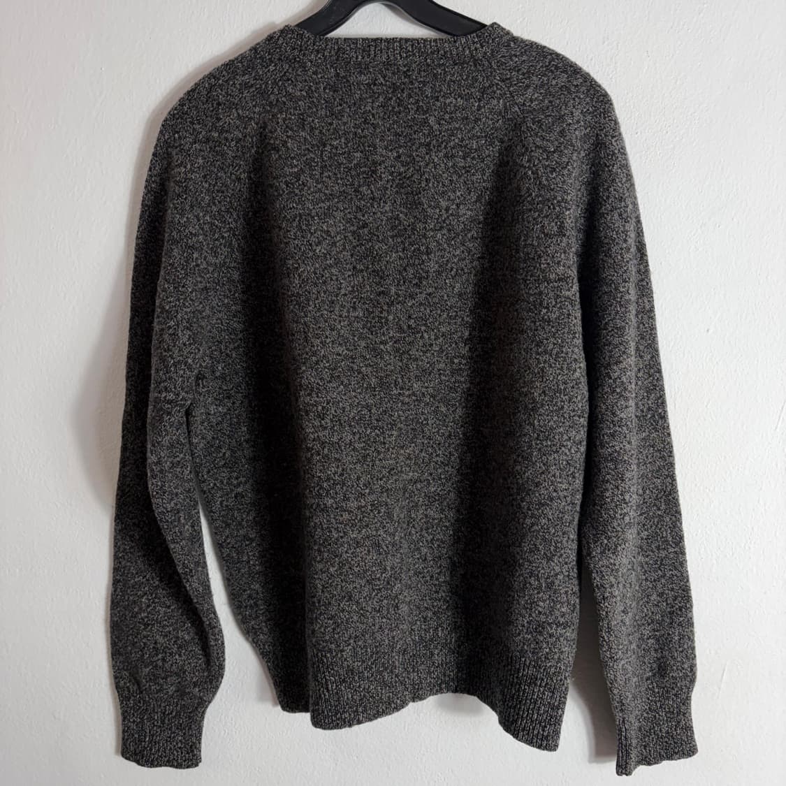 J.CREW 램스울 100% 차콜그레이 스웨터(M) 상품이미지2