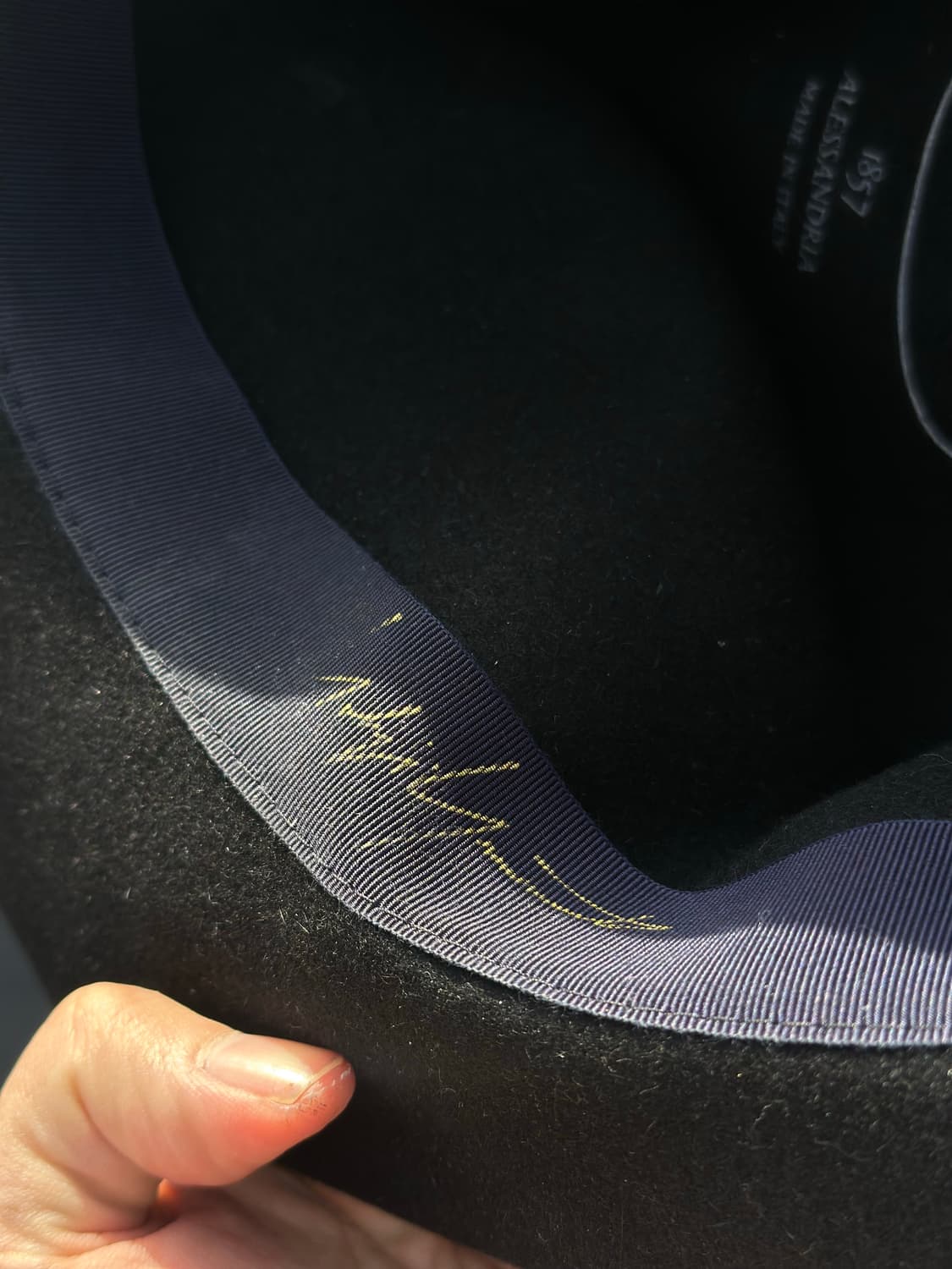 유일매물) 요지야마모토 pour homme & 보르살리노 페도라 61 상품이미지7