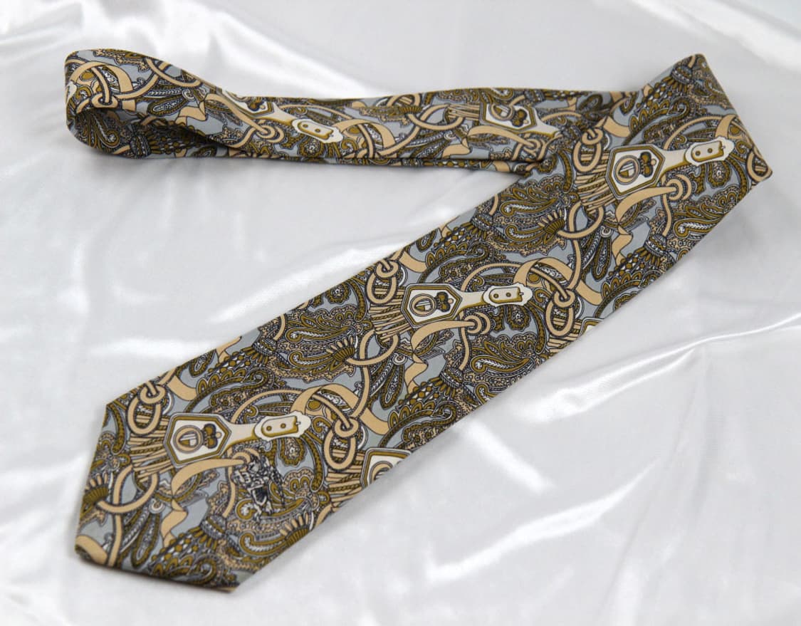  버버리 9.1cm A+등급 레어 한정판 남자 명품넥타이 상품이미지2