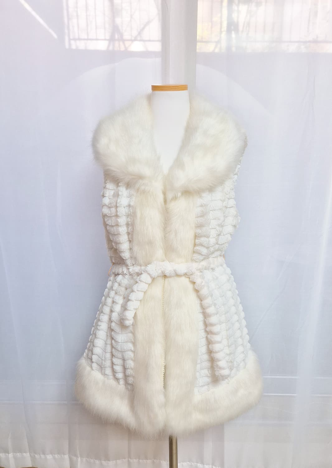 밍크 퍼 베스트 상품이미지1