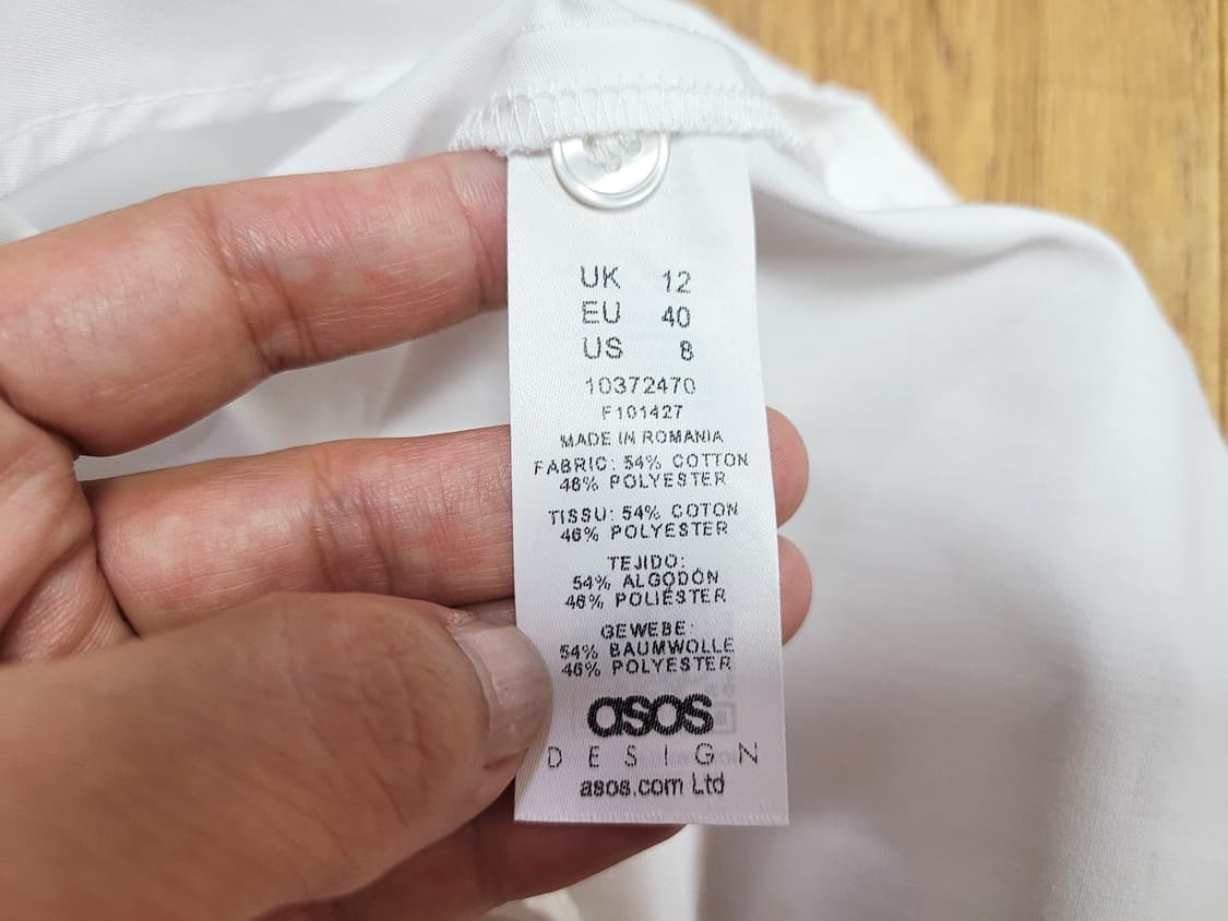 아소스(ASOS) 컷아웃 블라우스 통통55-66 새상품 상품이미지6