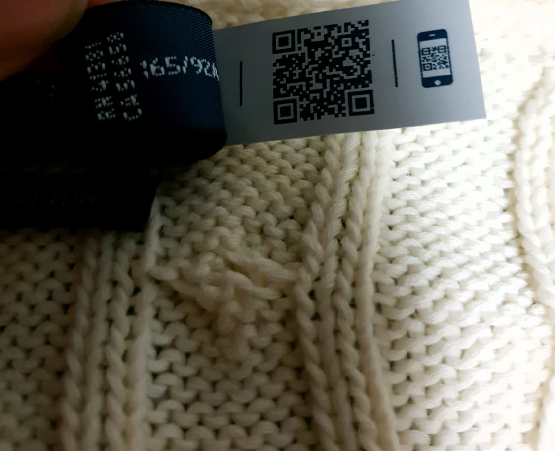 폴로랄프로렌 피마코튼 케이블 V넥 니트스웨터 크림 (M) 상품이미지5