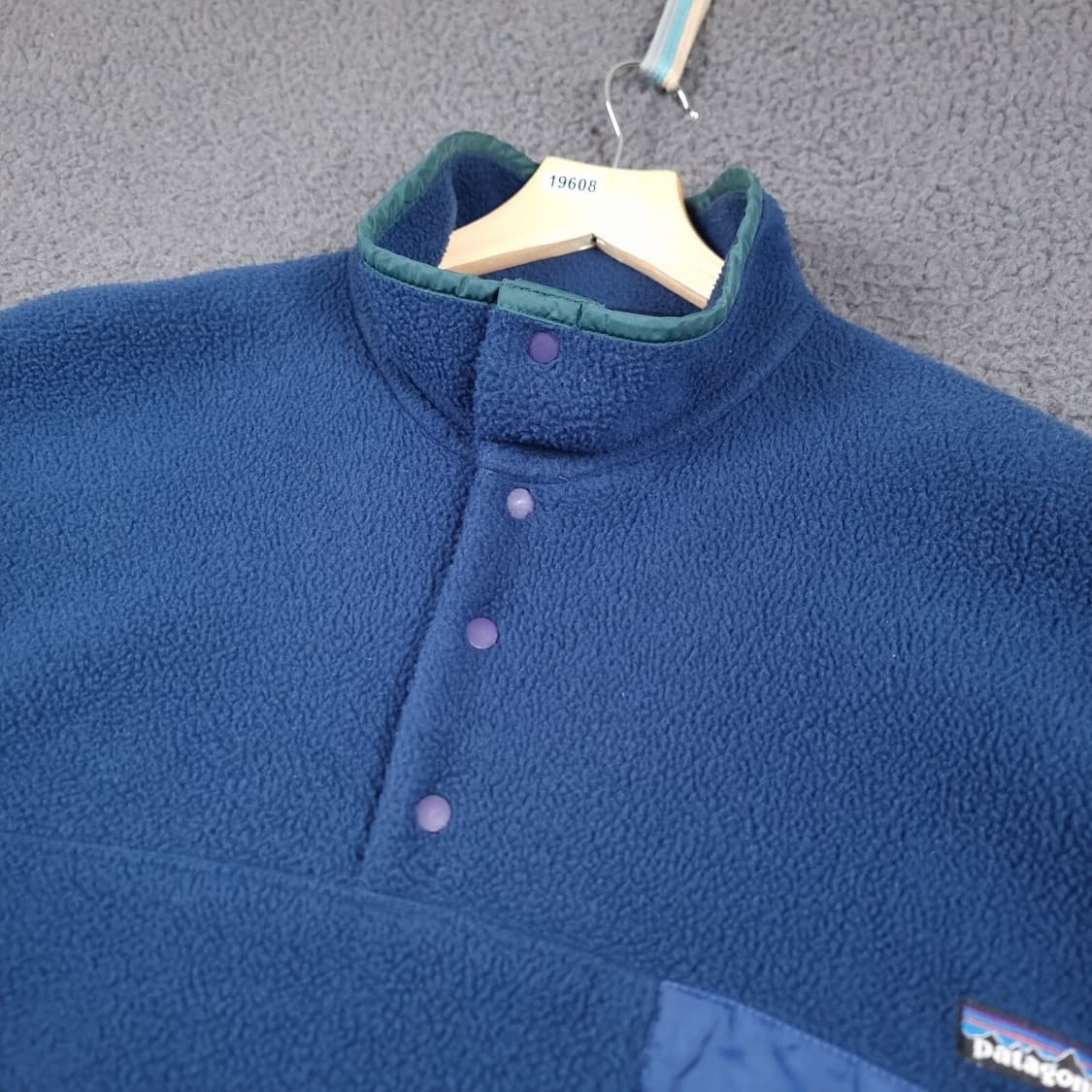 90s 파타고니아 신칠라 스냅-T 블루/네이비 자메이카 상품이미지3