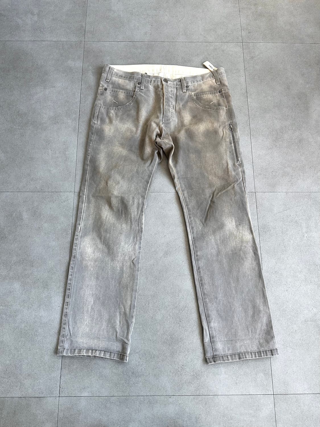 닐바렛 아카이브 더스트 그레이 데님팬츠 상품이미지5