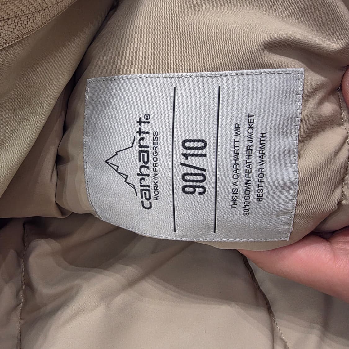 칼하트 WIP패딩 M 상품이미지3