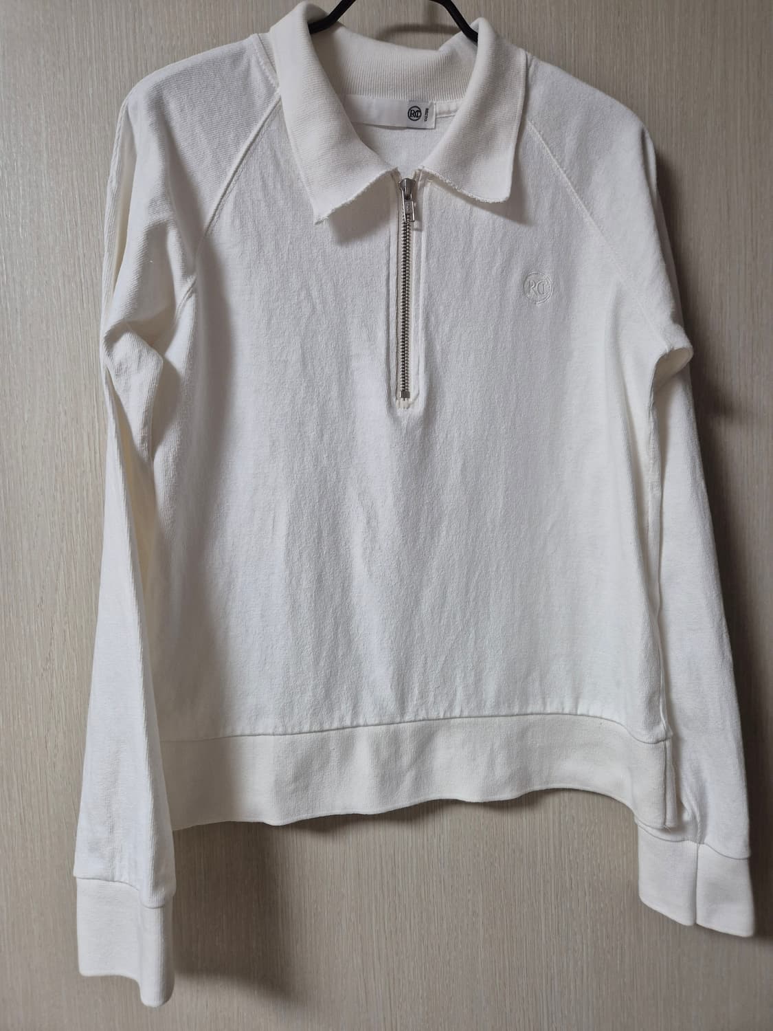 RECTO 렉토 반집업 티셔츠 카라 맨투맨 상품이미지1