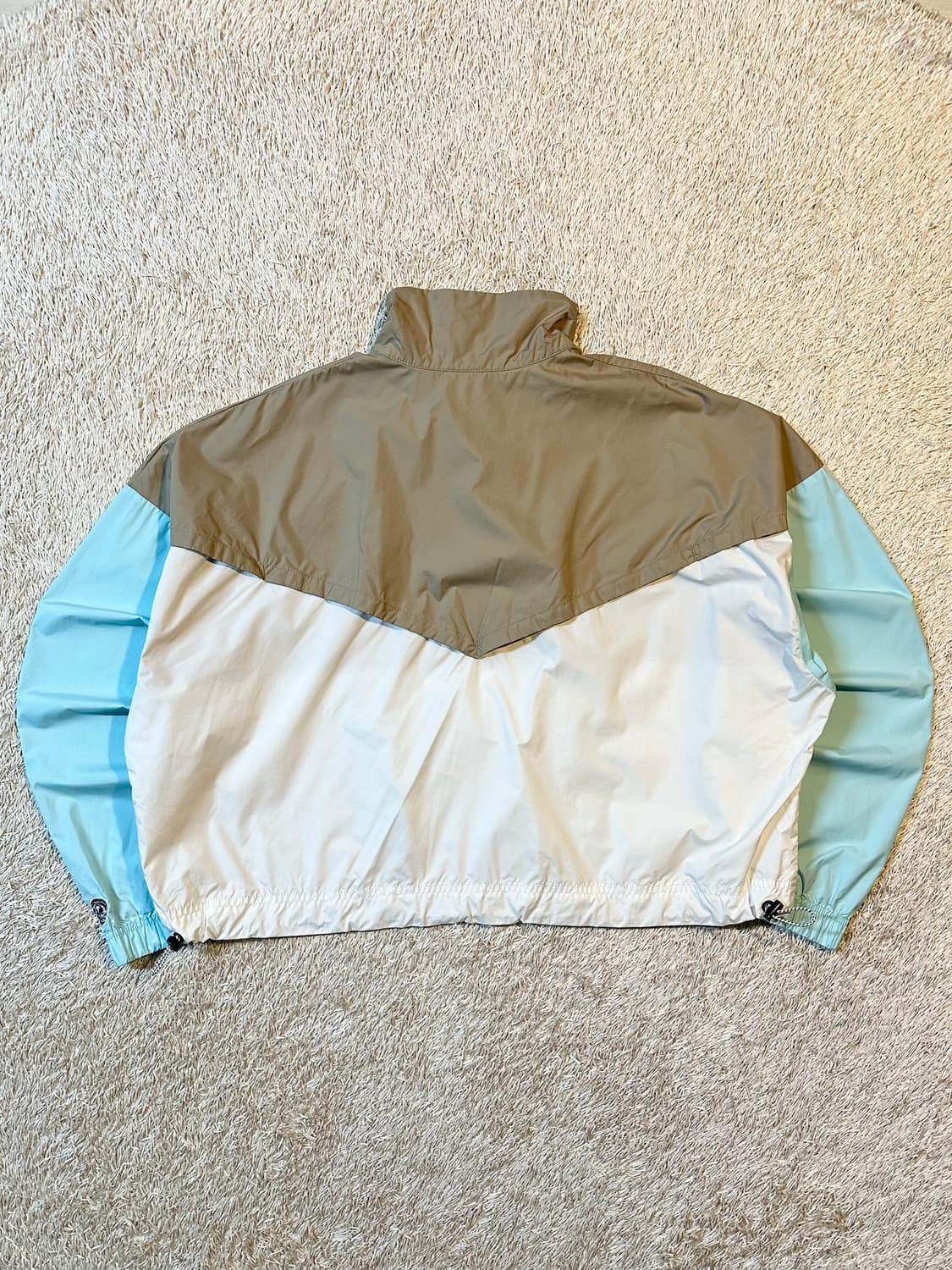 나이키 NIKE 컬러블록 크롭 아노락 바람막이 자켓 상품이미지4