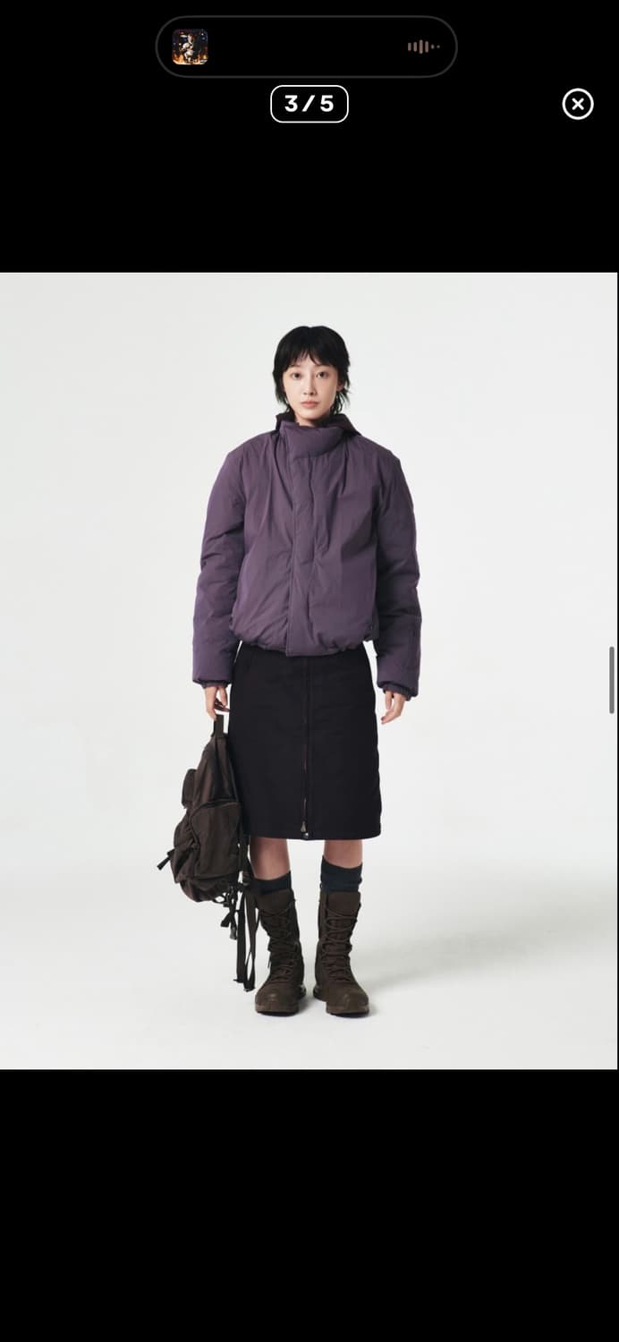 누마레 ee shrunken puffer black(L) 박풀 상품이미지9