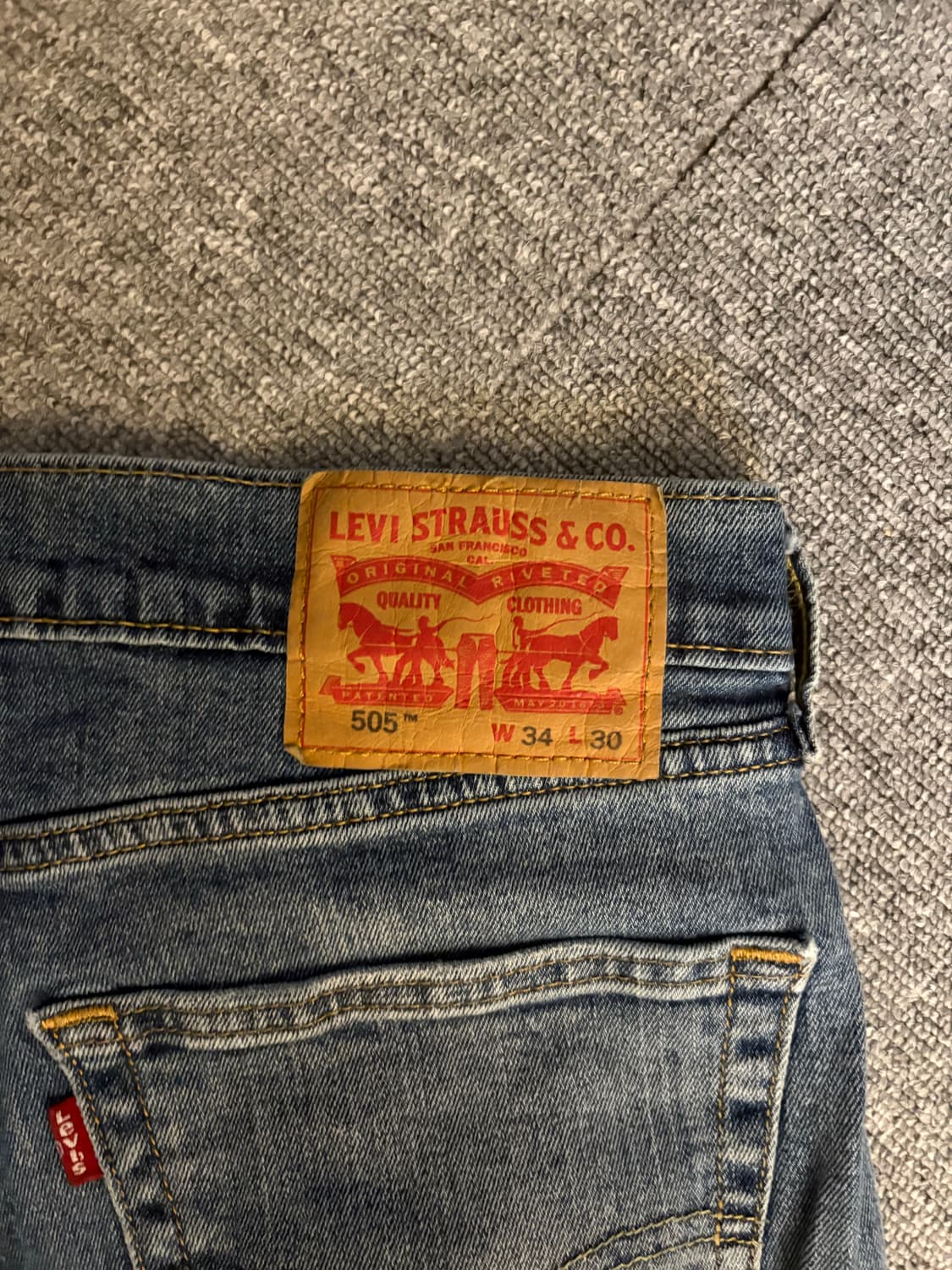 [W34 L30] 리바이스505 데님팬츠/5 상품이미지5