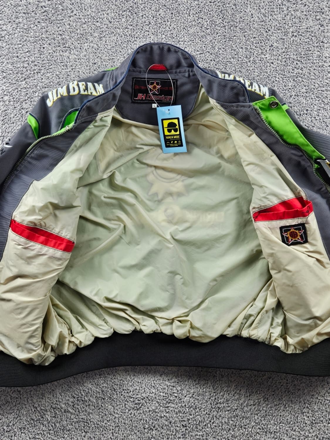 JH 리메이크 나스카 짐빔 레이싱 자켓 ( L ) / 11223 상품이미지10