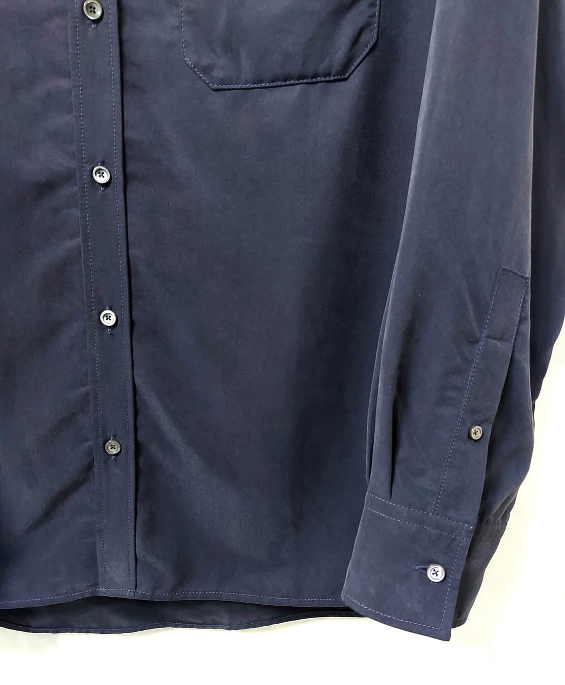 커스텀멜로우 새틴 레이온 셔츠 110~115 상품이미지4