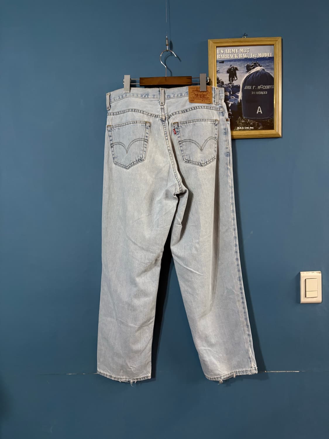 00‘s vtg Levis 560 denim pant. 상품이미지6