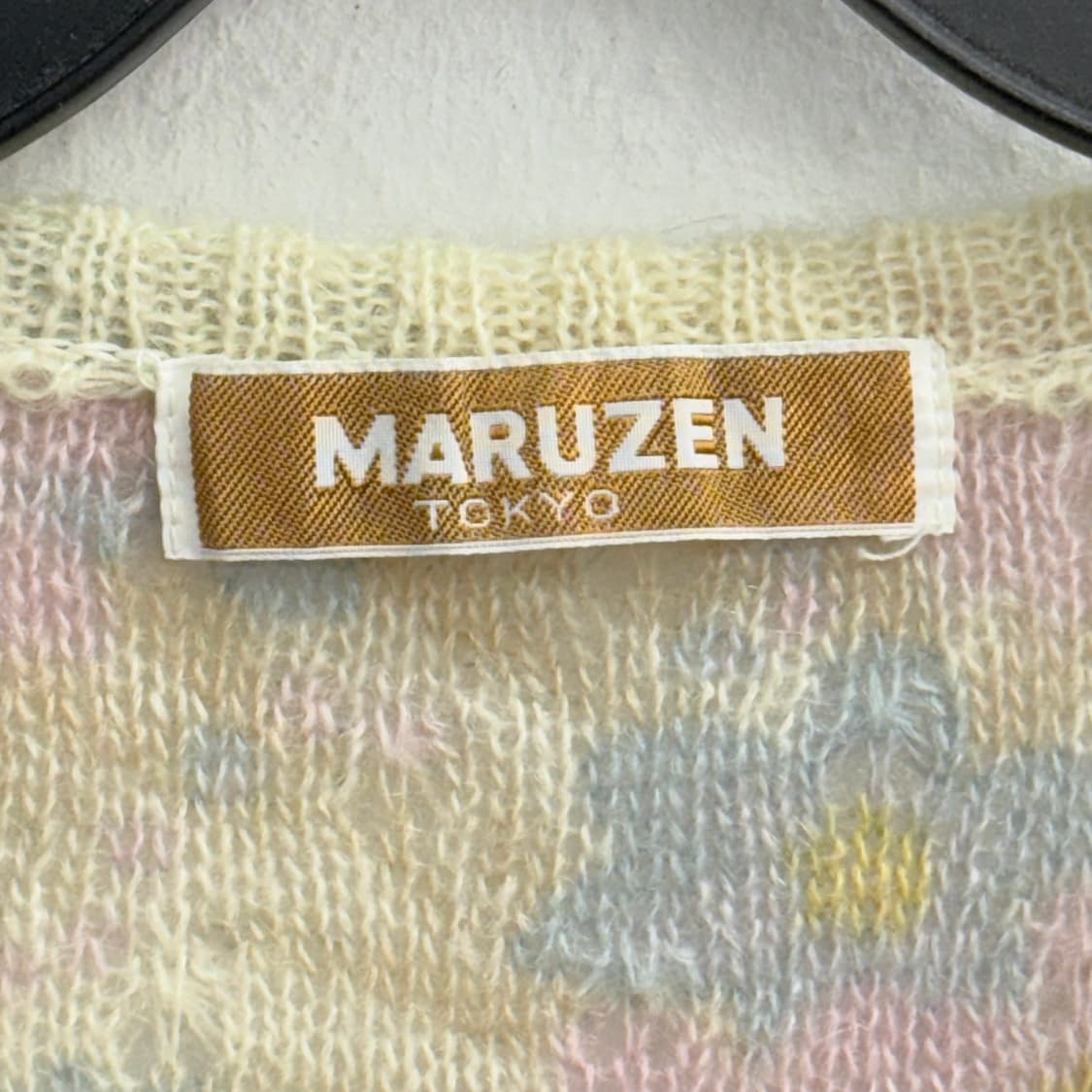 MARUZEN  도쿄 jpn 플라워 패턴 니트 (M) 상품이미지2