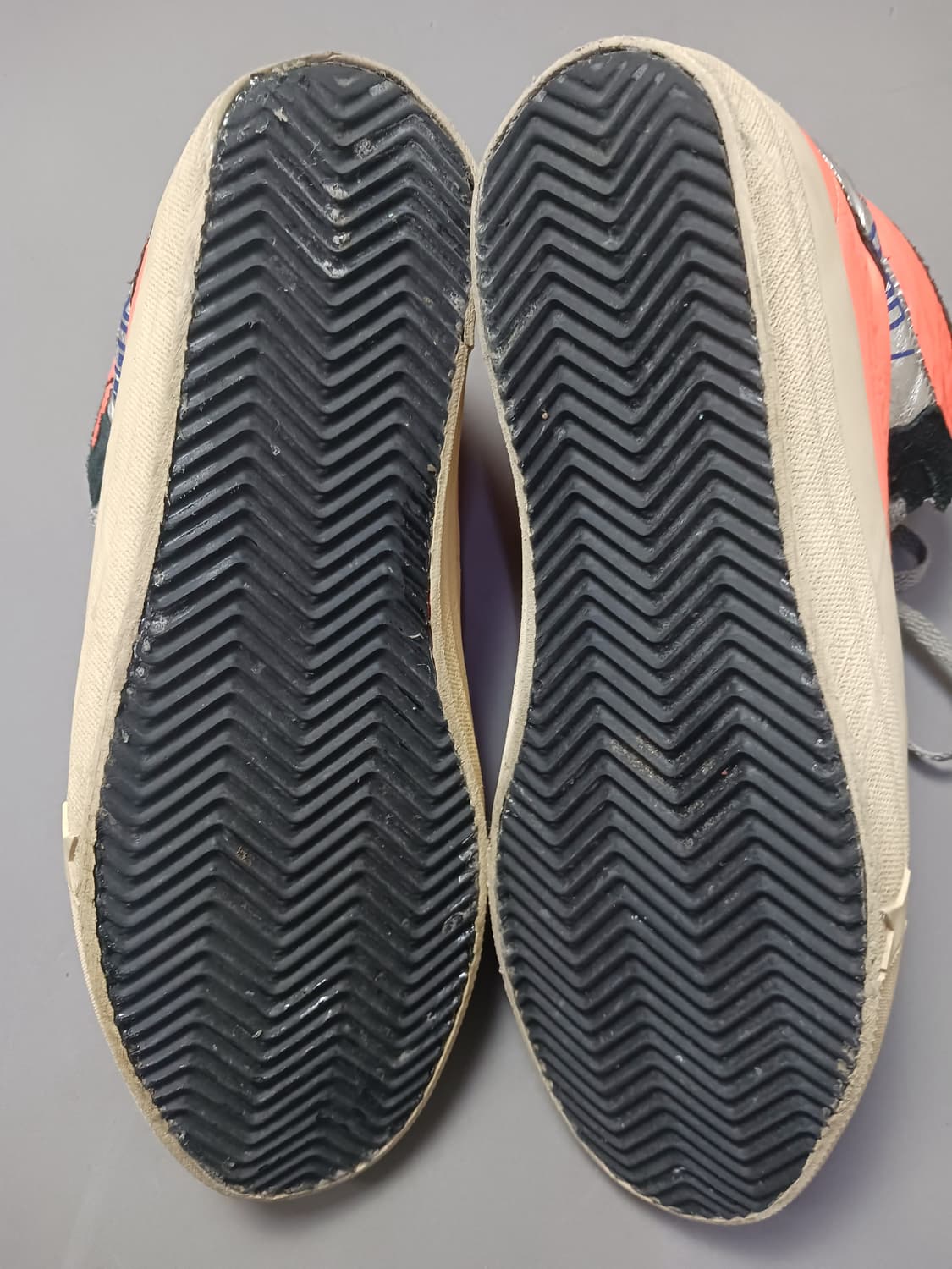 [270] 골든구스 빈티지 2.12 하이탑 스니커즈 네온 오렌지 상품이미지9