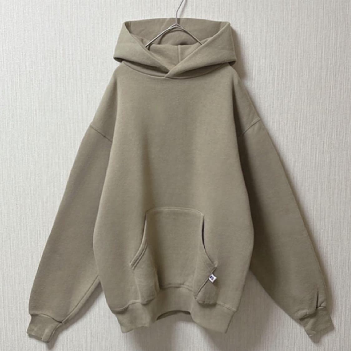 80s 러셀 후드 베이지 L 라지사이즈 상품이미지1