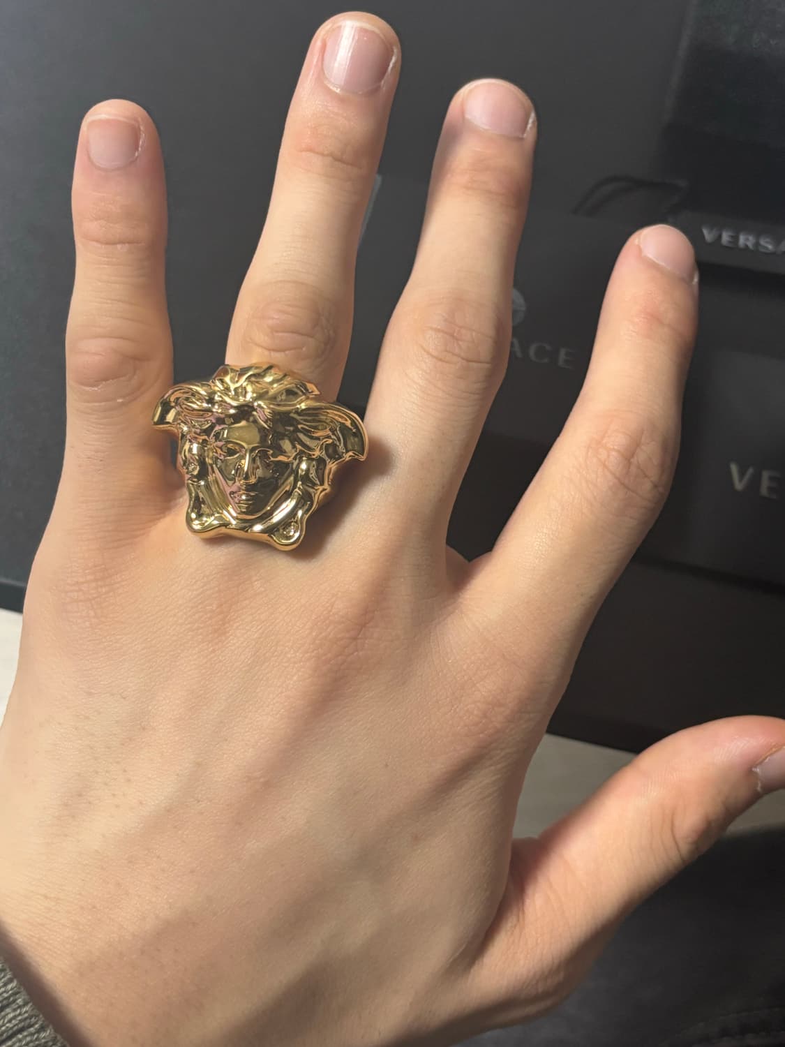 20fw 베르사체 메두사 반지 17호 상품이미지2