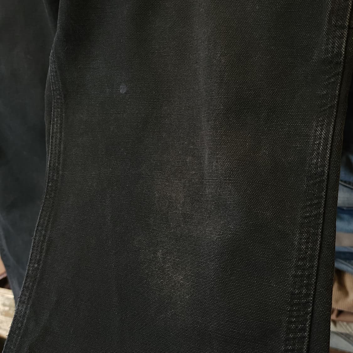 칼하트 싱글니 카펜터 워크팬츠 블랙 칼하트 블랙 36x30 상품이미지5