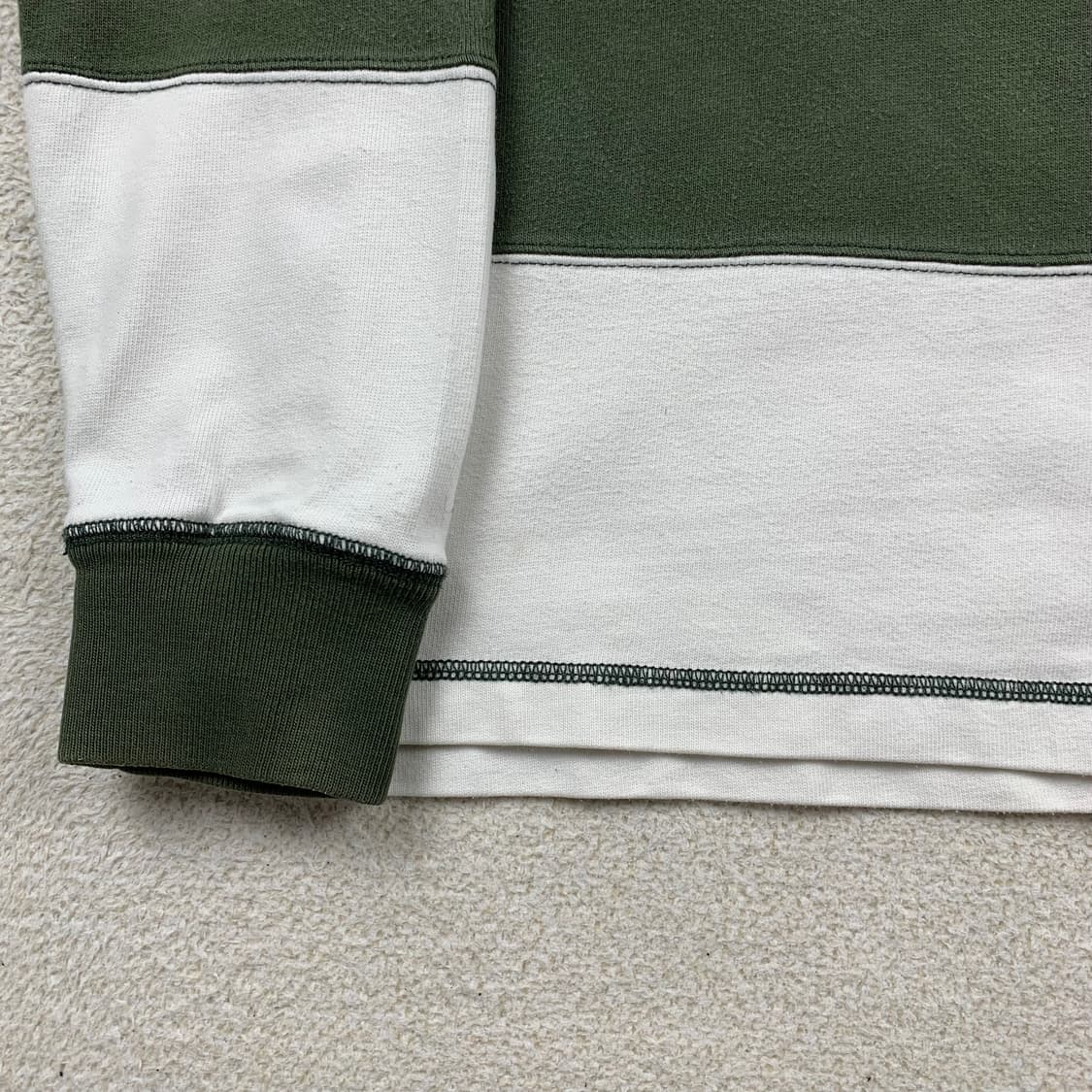 타미힐피거 자수로고 스트라이프 럭비 티셔츠  상품이미지4