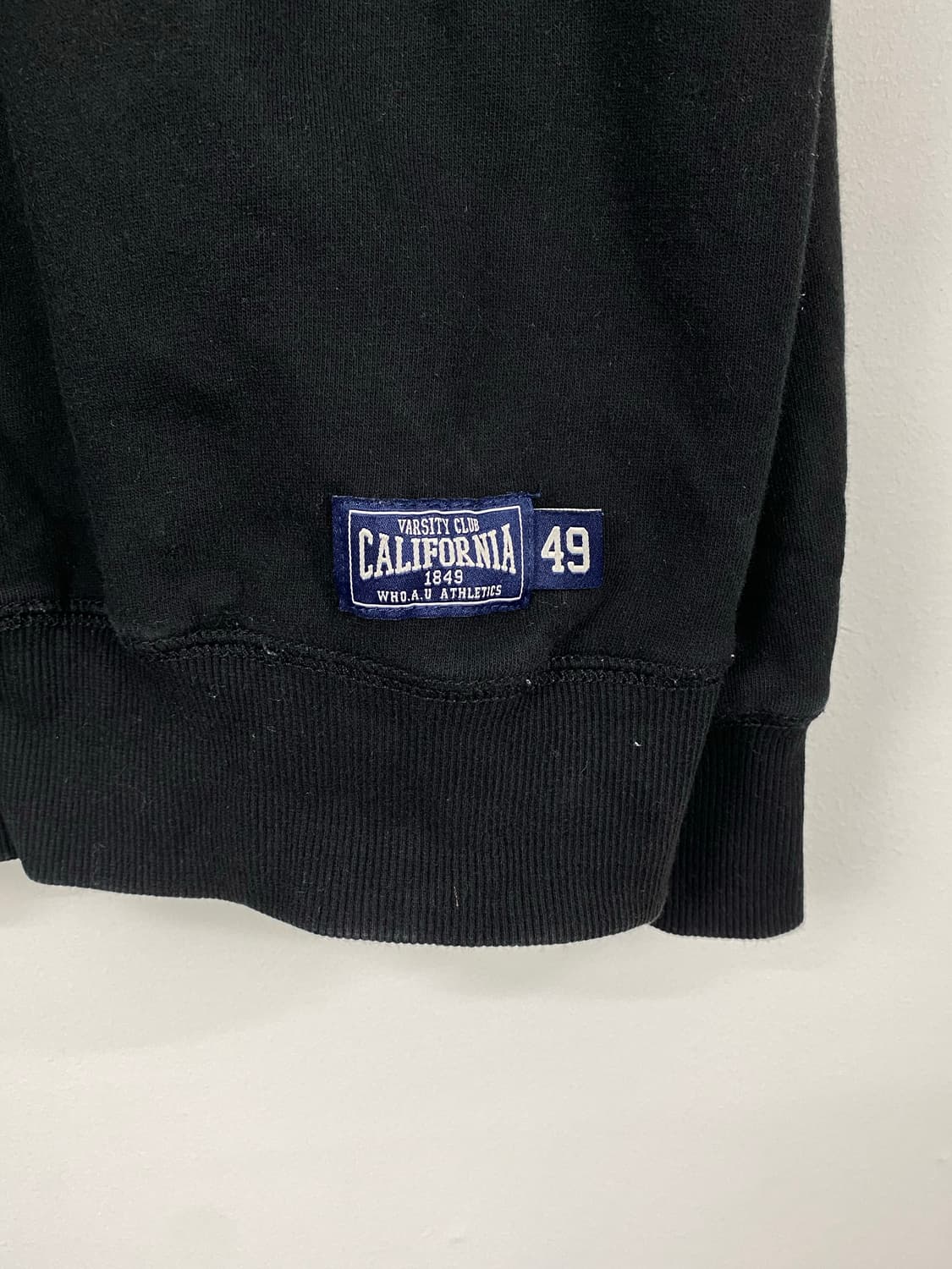 후아유 WhoAU 블랙 후드집업 M 상품이미지4