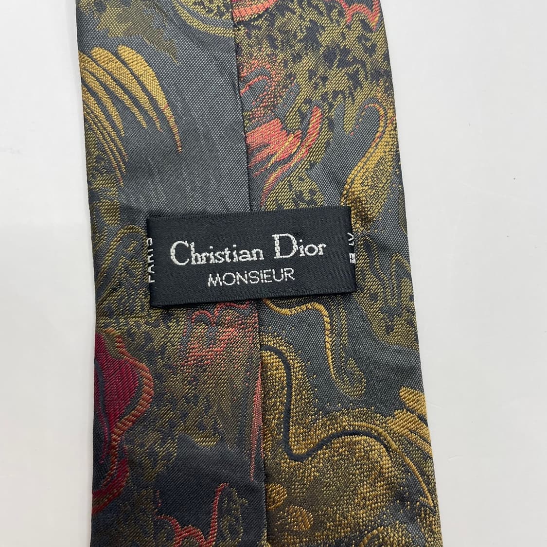 396) (Christian DIOR) 크리스찬 디올 패턴 넥타이 상품이미지5
