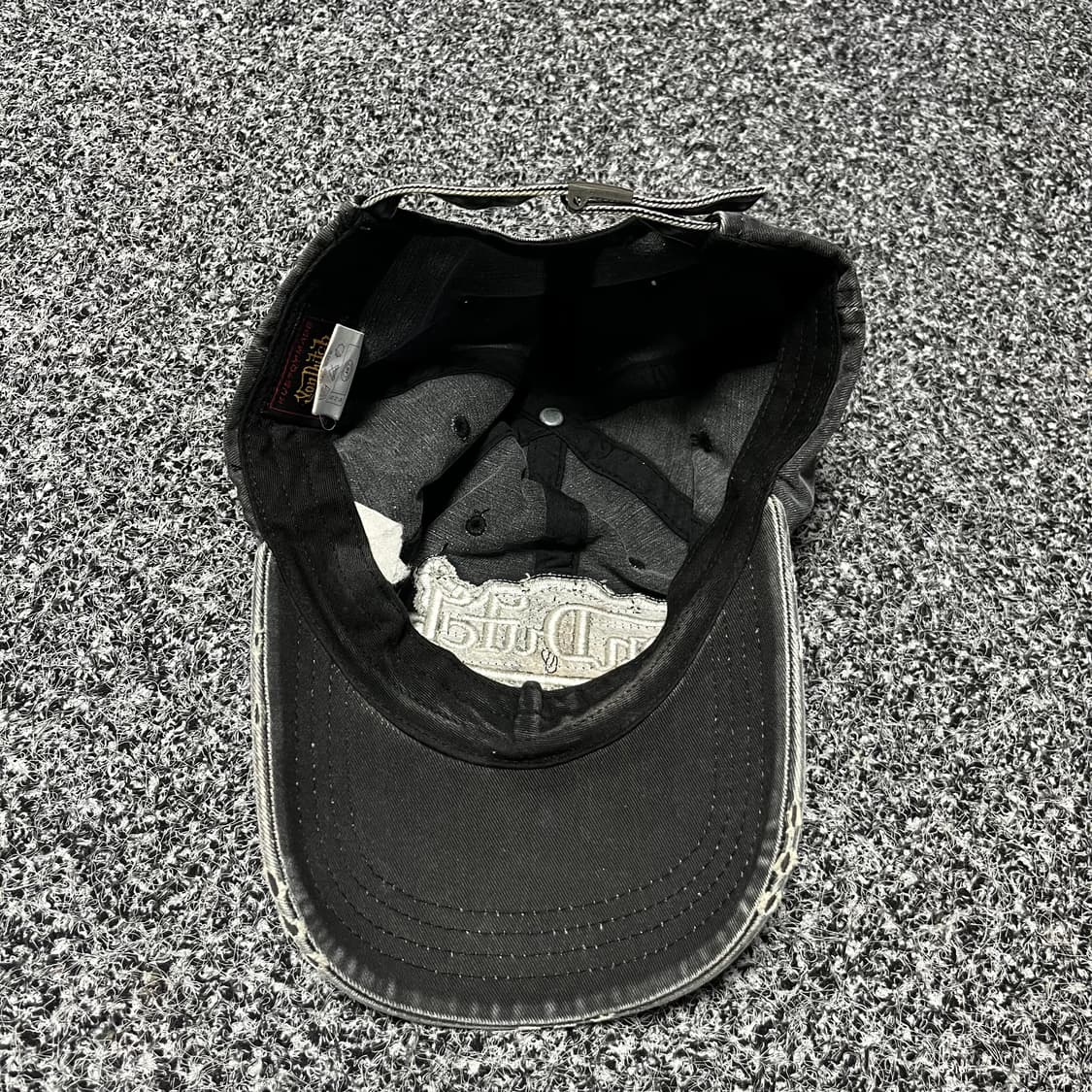 본더치 von dutch 워싱 데님 볼캡 상품이미지3