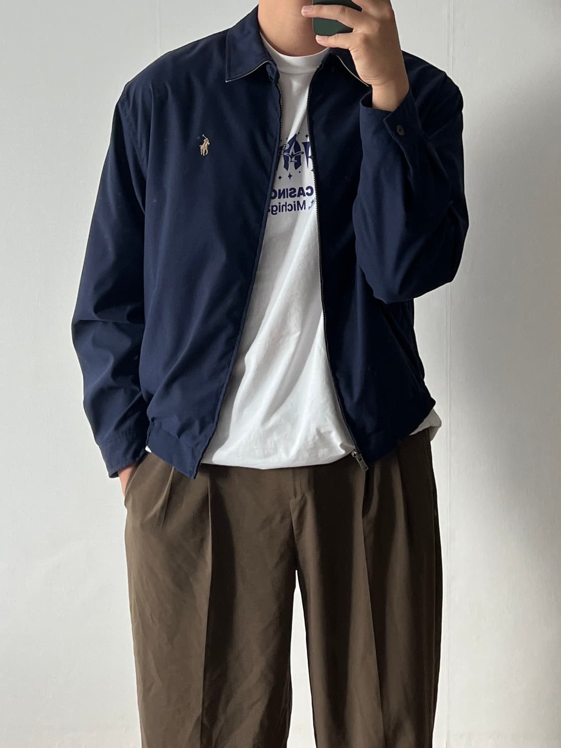 폴로 랄프로렌 폴리쉘 자켓 L 상품이미지4