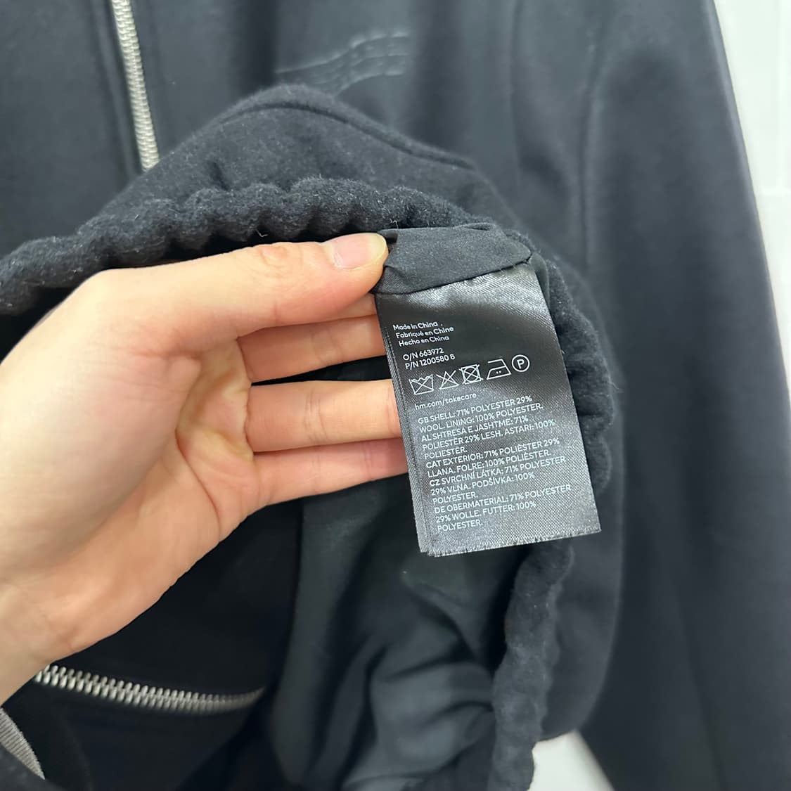 H&M 블루종 자켓 상품이미지4