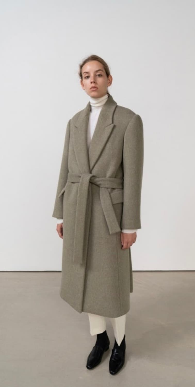 lfm 렉스핑거마르쉐 벨티드 코트 상품이미지5