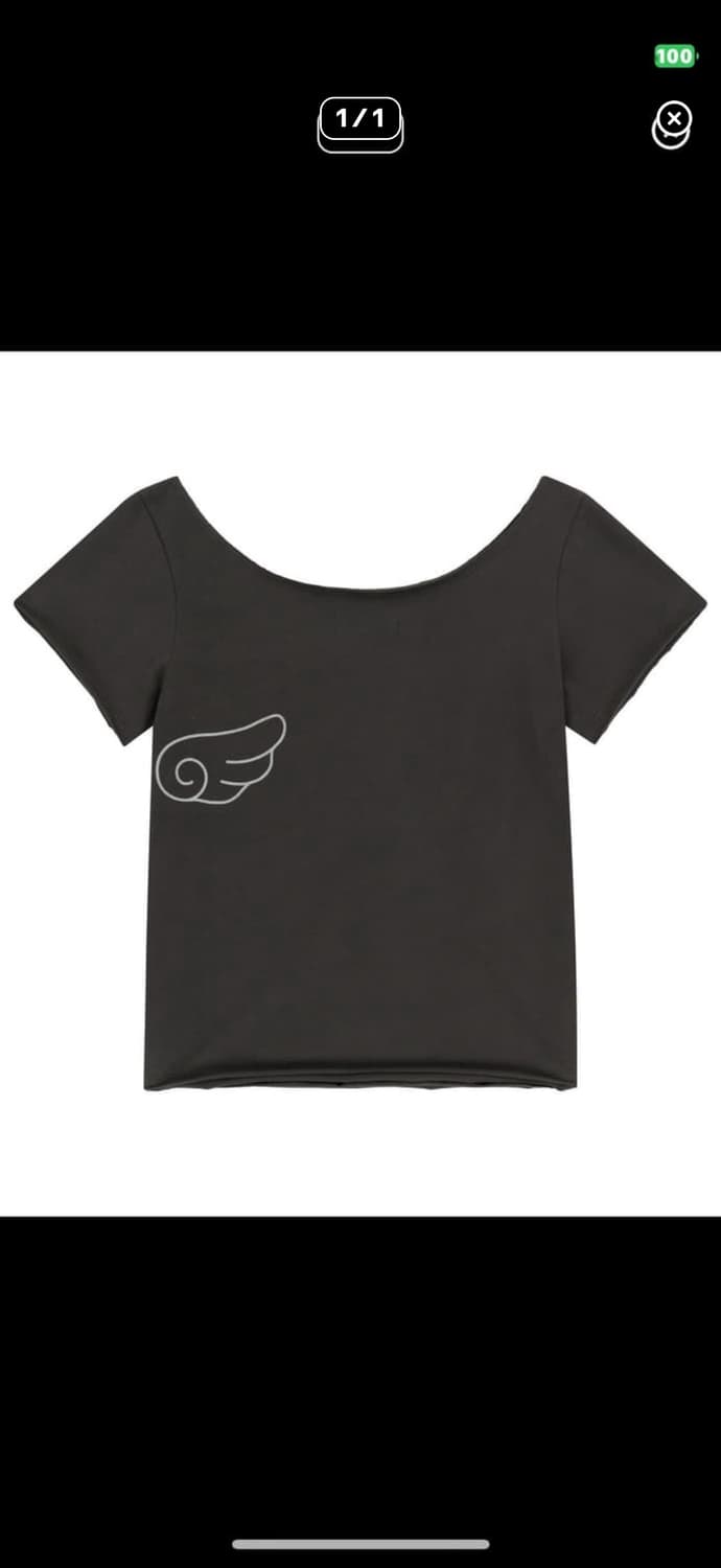 코이세이오 윙 티셔츠 차콜 구합니다 상품이미지1