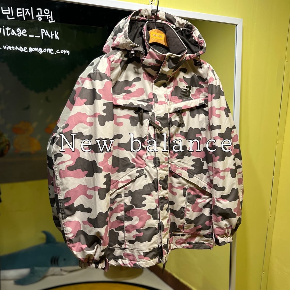 뉴발란스 카모 스키 점퍼 상품이미지1