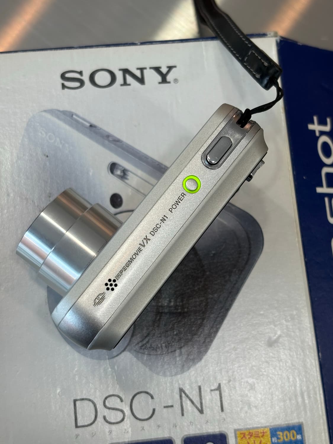 박스O)소니 사이버샷 dsc-n1 실버 빈티지디카 상품이미지6