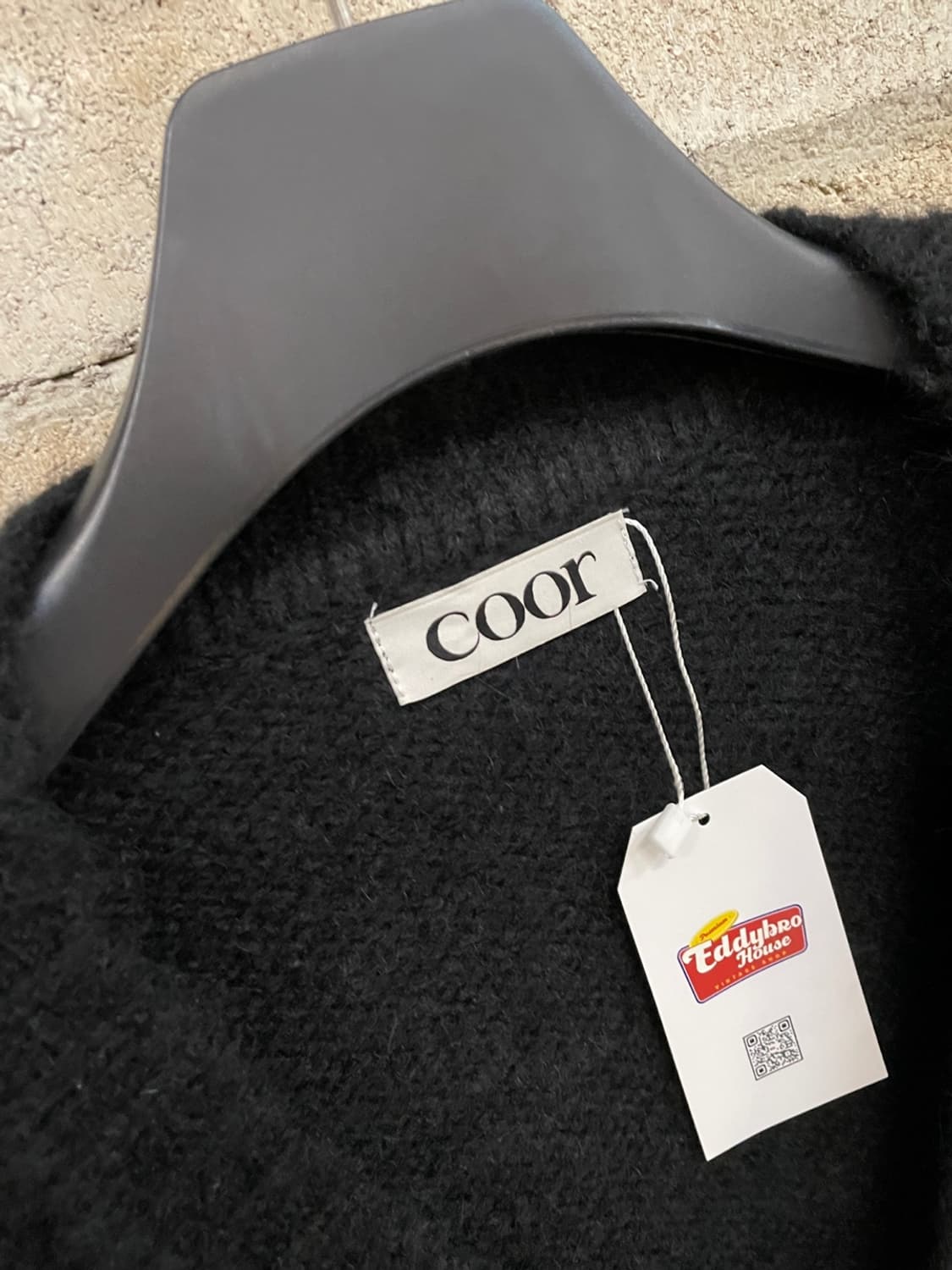 쿠어 알파카 가디건 상품이미지5