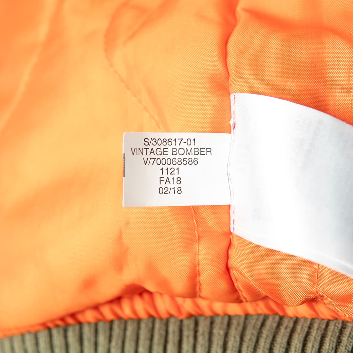 [M] GAP 갭 나일론 Ma-1 플라이트 자켓  상품이미지9