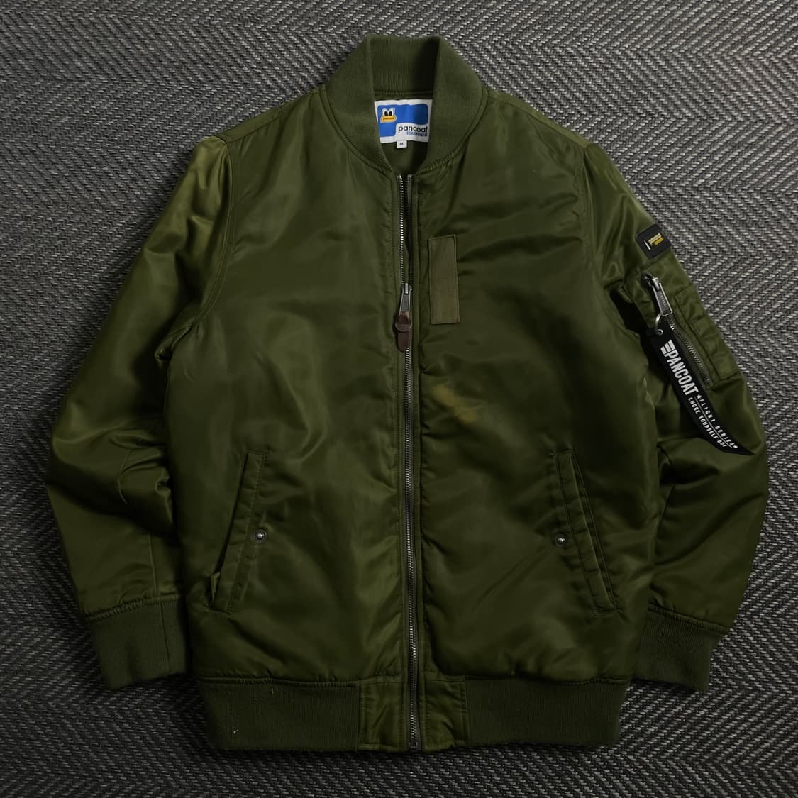팬콧 MA-1 항공 점퍼 카키y 4184 상품이미지4
