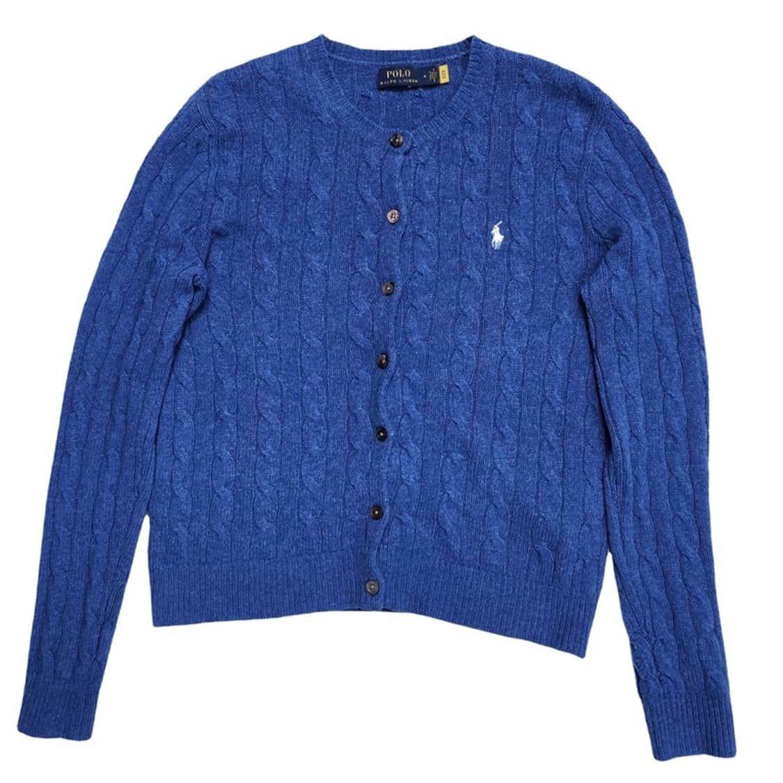 RALPH LAUREN 케이블 니트 가디건 Women M 상품이미지1