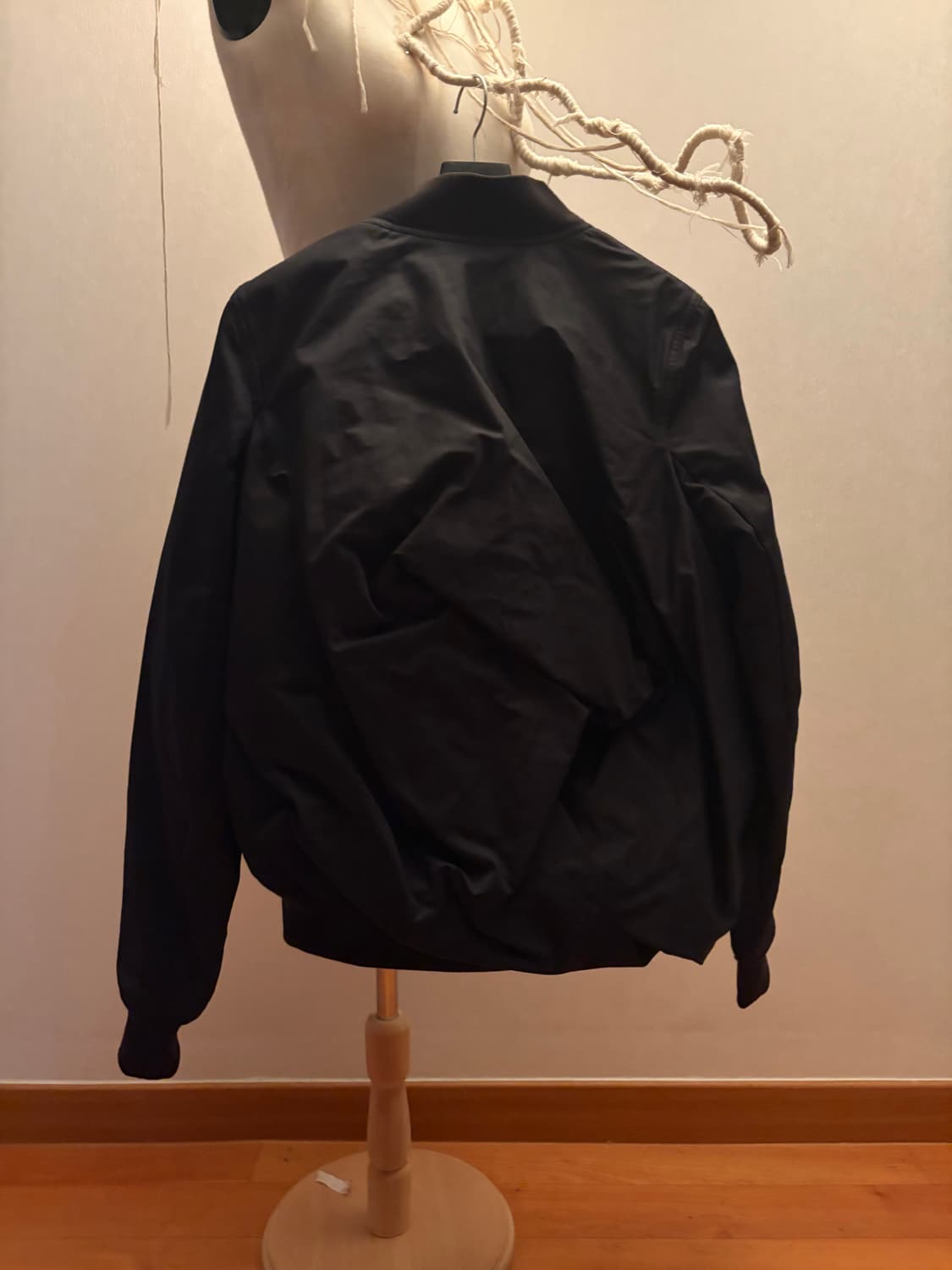 릭오웬스 드레이핑 봄버 자켓 상품이미지3