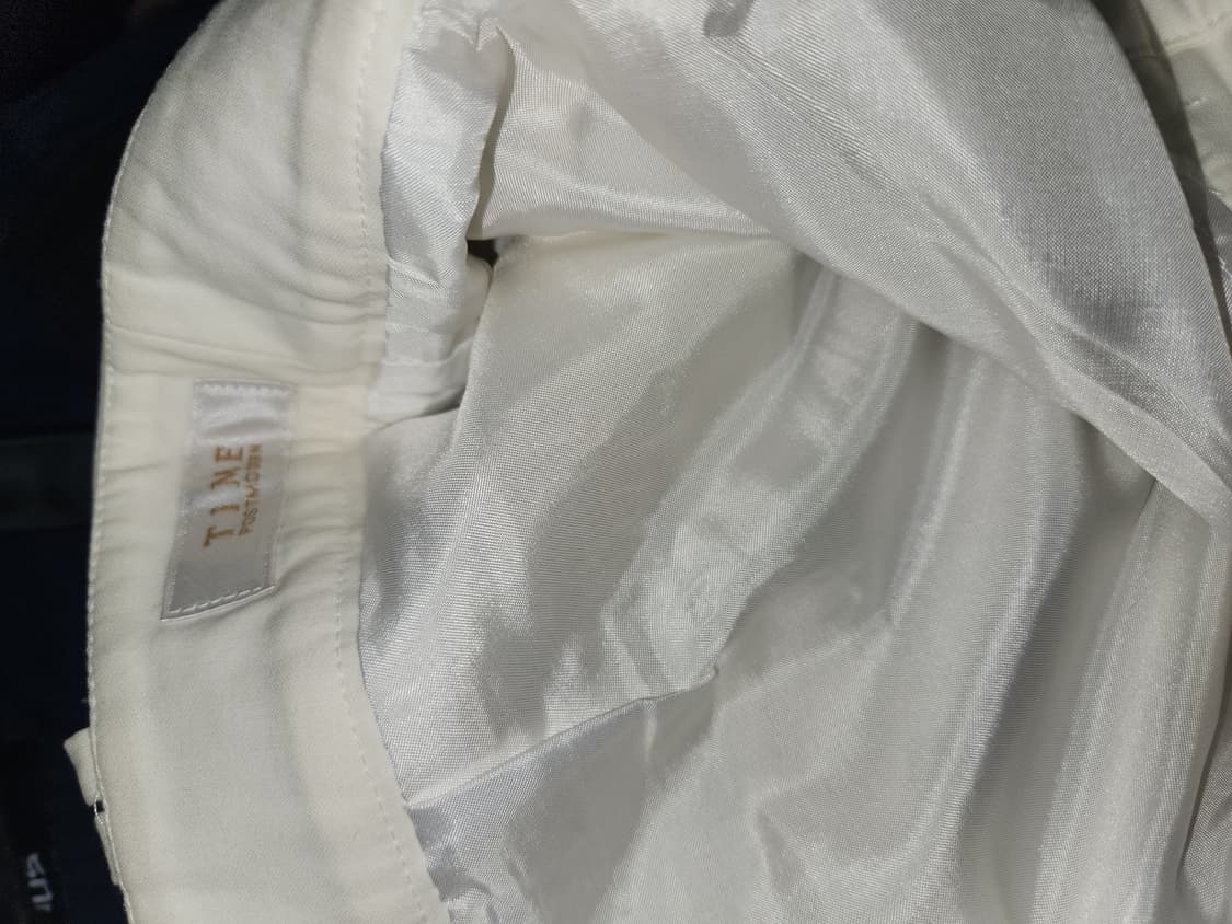 TIME. 아이보리 여성 면 바지 61-90(27) 상품이미지5