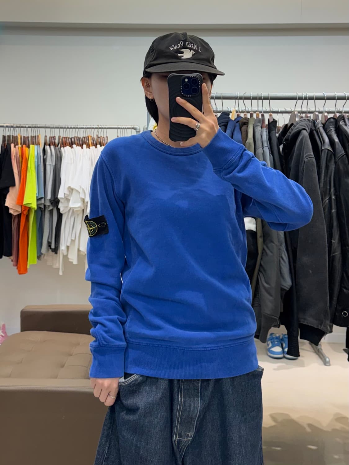 스톤아일랜드 와펜 맨투맨 상품이미지5
