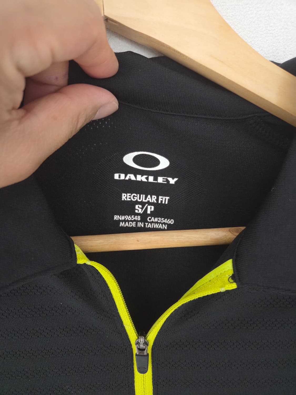 오클리 정품 드라이핏 반집업 카라 반판티(95사이즈) 상품이미지4