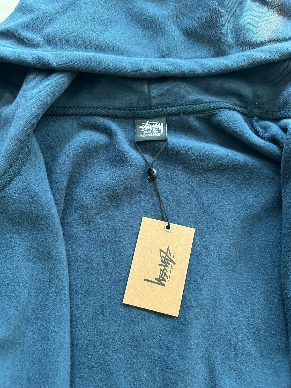 STUSSY BASIC STÜSSY ZIP HOODIE (XL) 상품이미지5