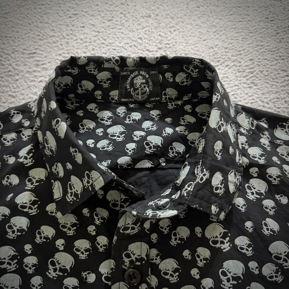 Jpn vintage skull print shirts 상품이미지2
