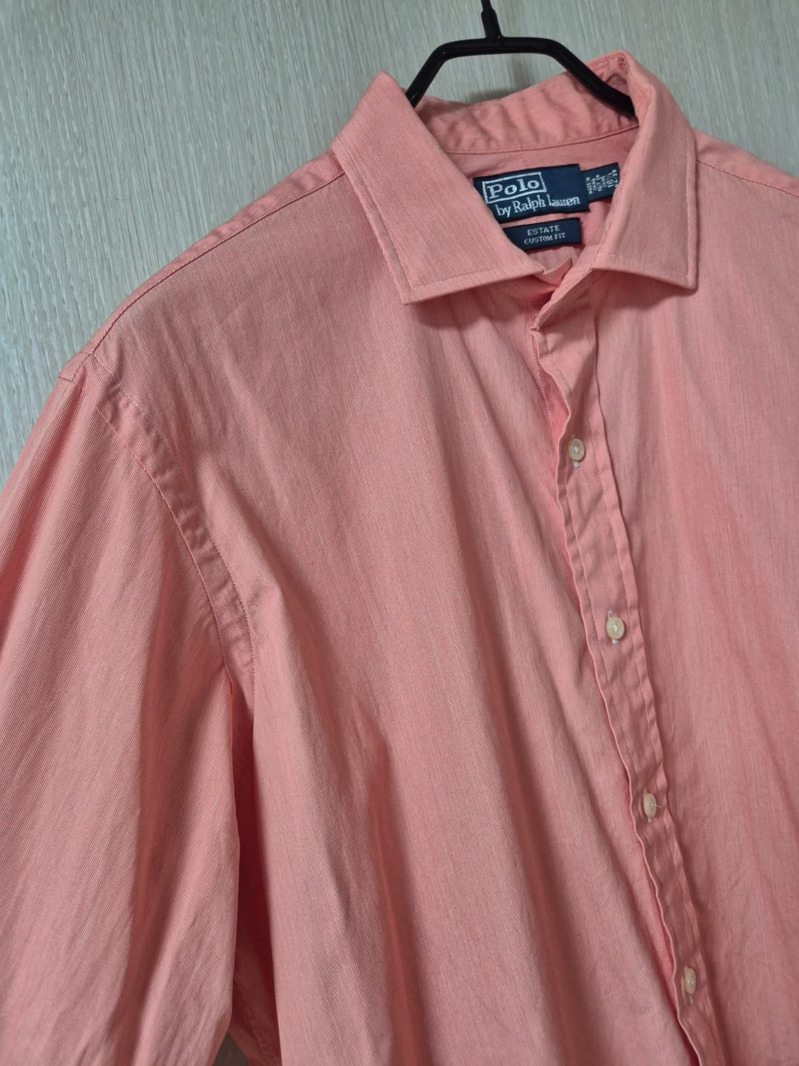 (정품) 폴로 랄프로렌 핑크색 남방 셔츠 커스텀핏 XL 상품이미지3